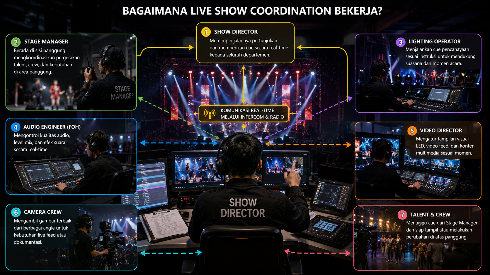 Bagaimana Live Show Coordination Bekerja ?