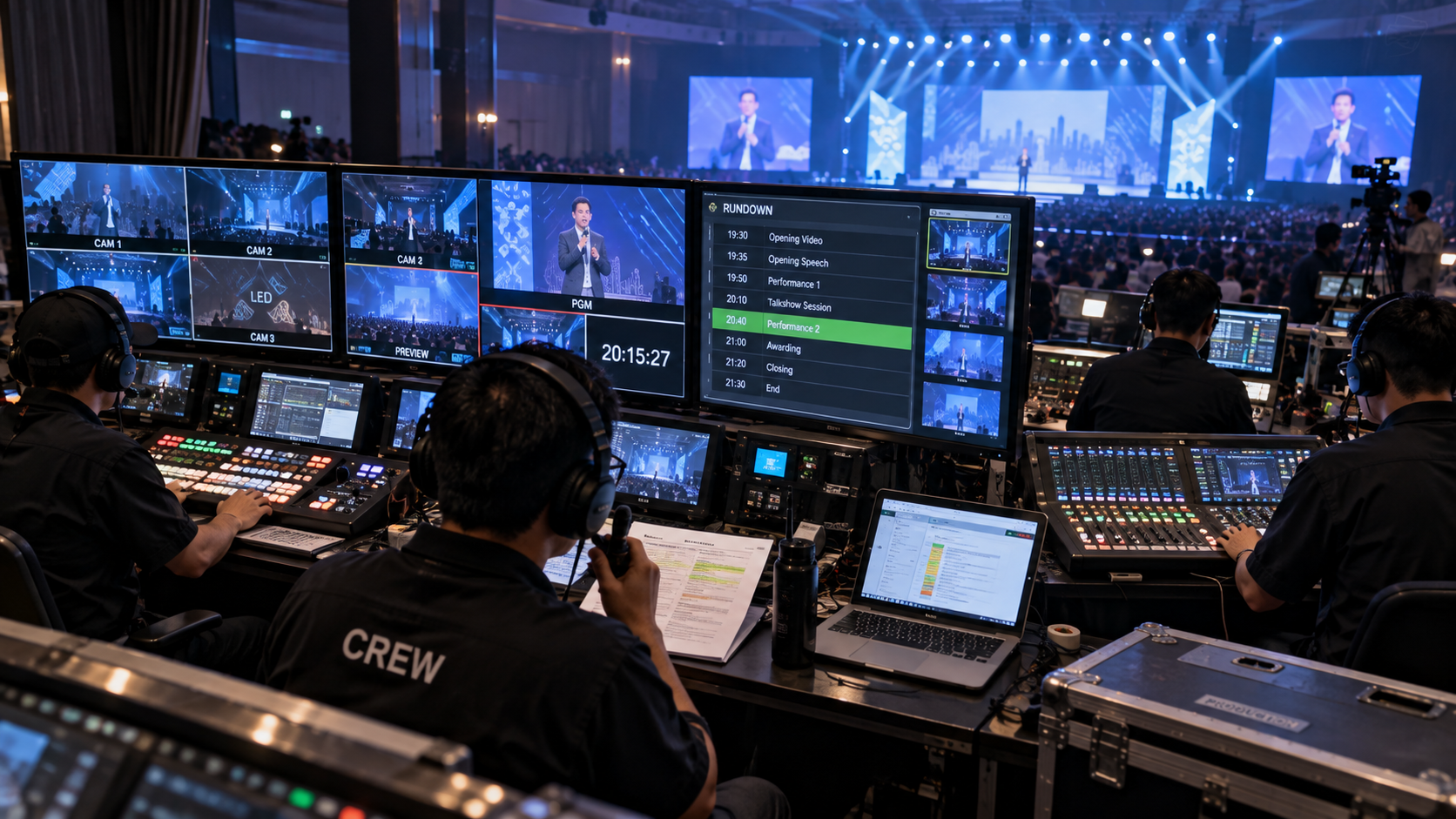 Fungsi Control Room dalam Operasional Acara
